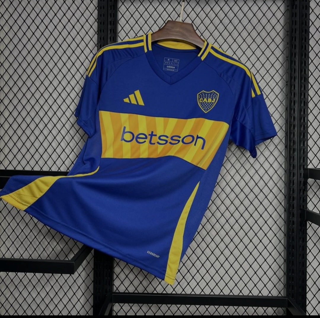 Vue Face Maillot Boca Junior saison 2024-2025