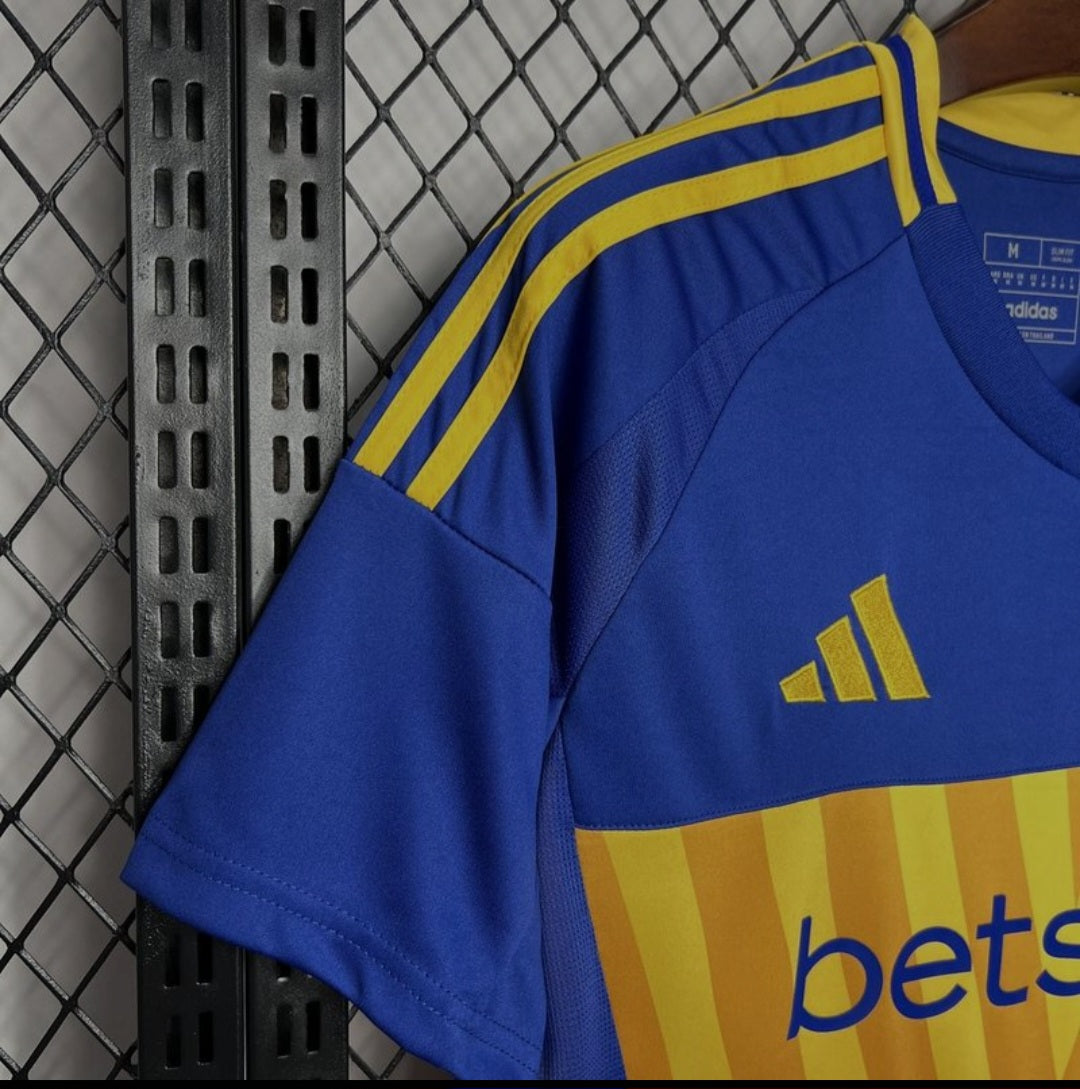 Vue Face Gauche Maillot Boca Junior Saison 2024-2025