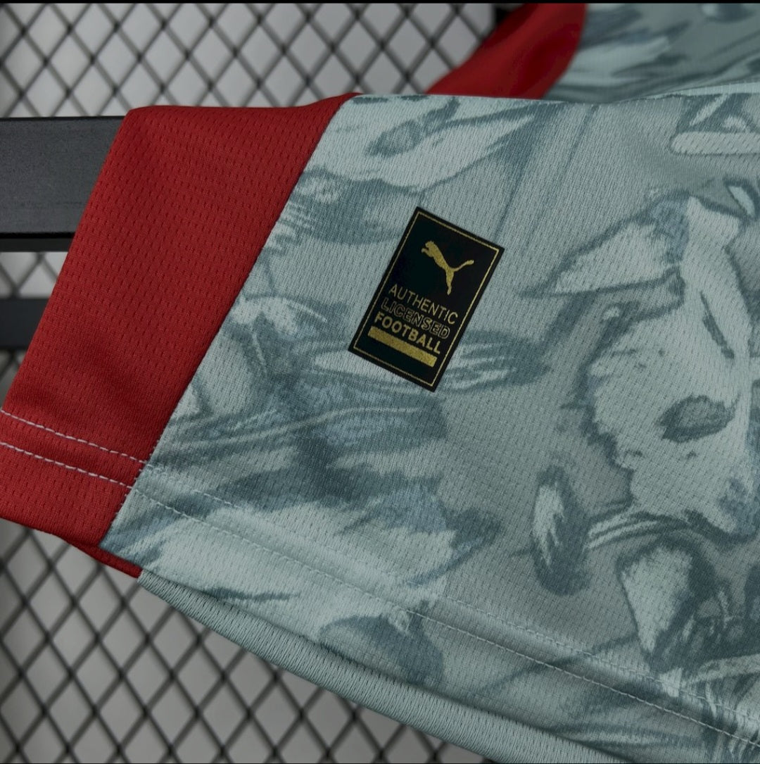 Vue Etiquette Maillot AC Milan Saison 2024-2025