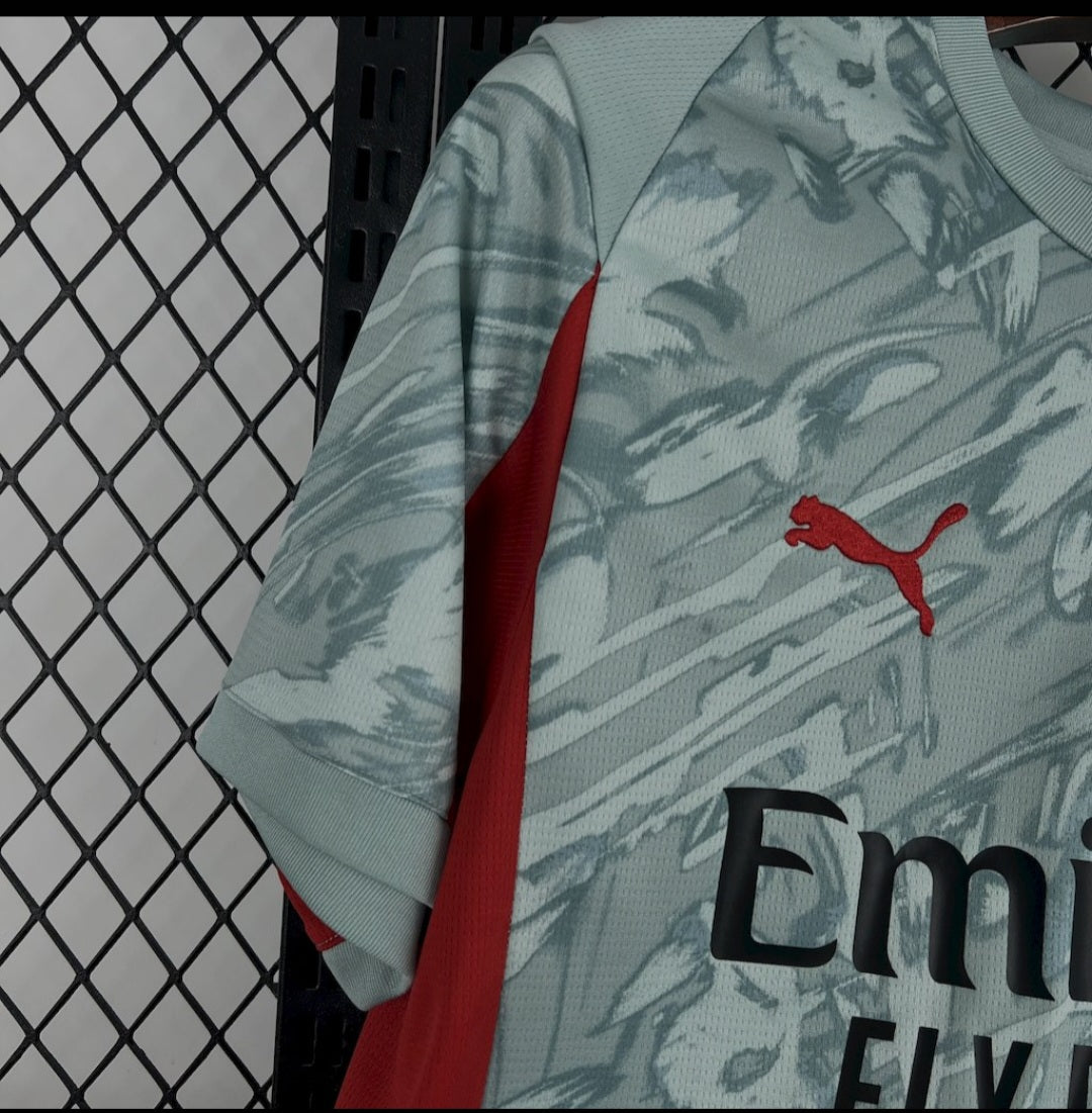 Vue Manche Droite AC Milan Saison 2024-2025